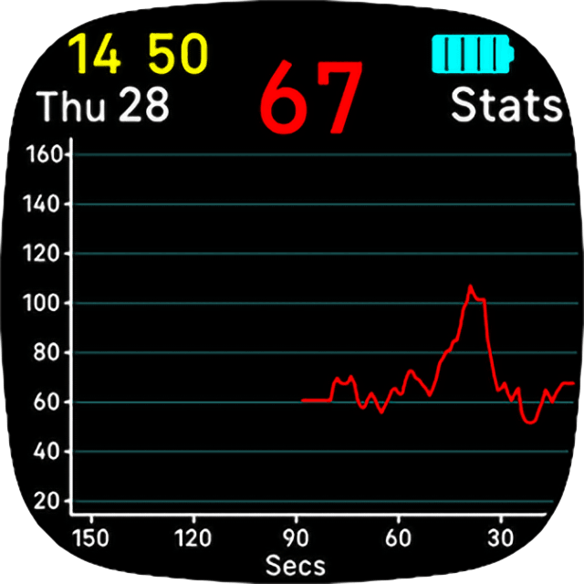 Heart Graph – view 2