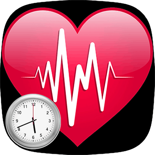Heart Graph Clock